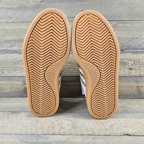 adidas Grand Court 2.0 Women's Casual Tennis Shoes White/Animal Print - Picture 7 of 8